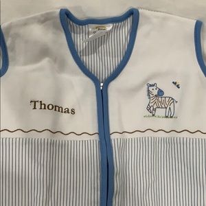 Pottery Barn Baby Personalized “Thomas” baby sack